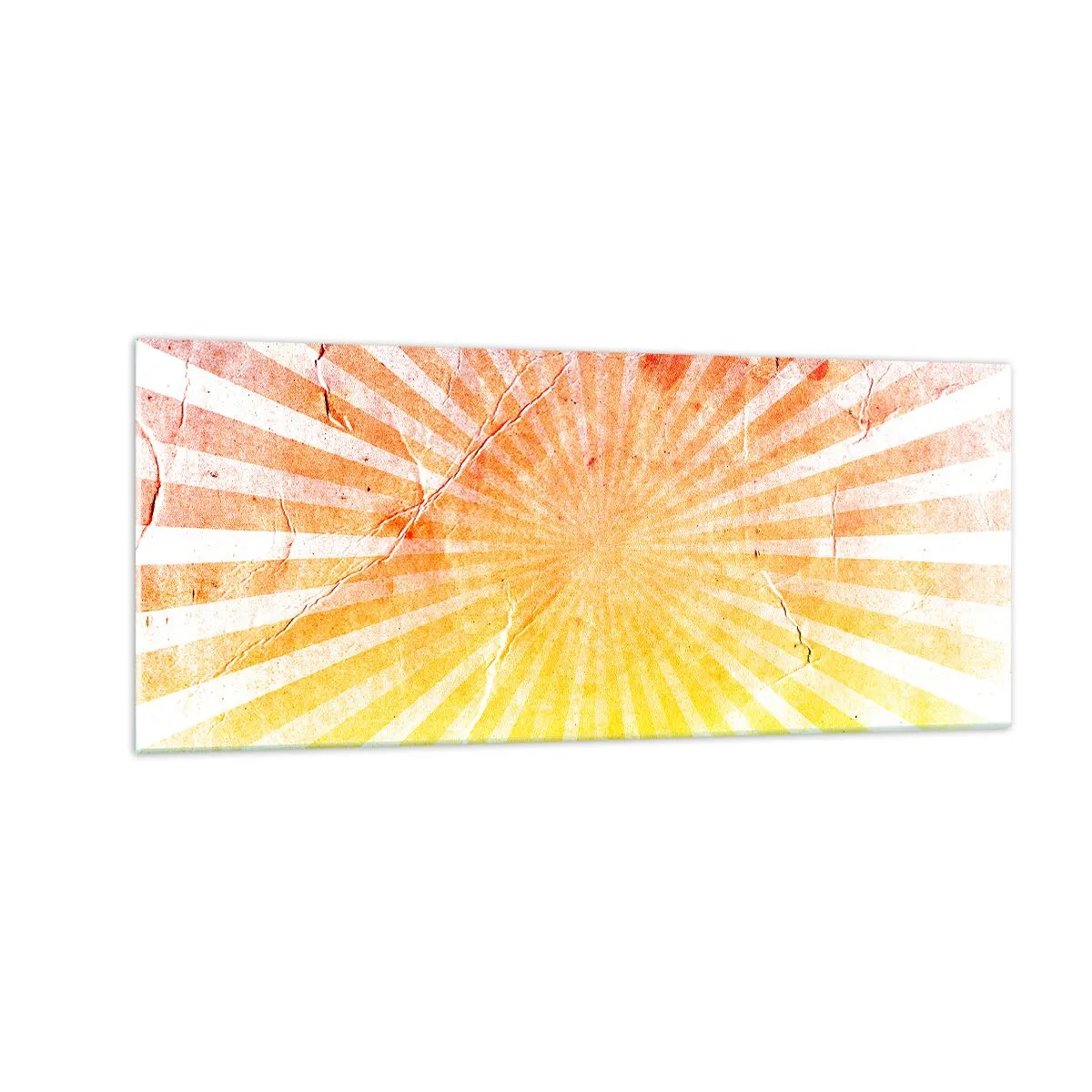Quadro su vetro - Albe e tramonti - 100x40 cm