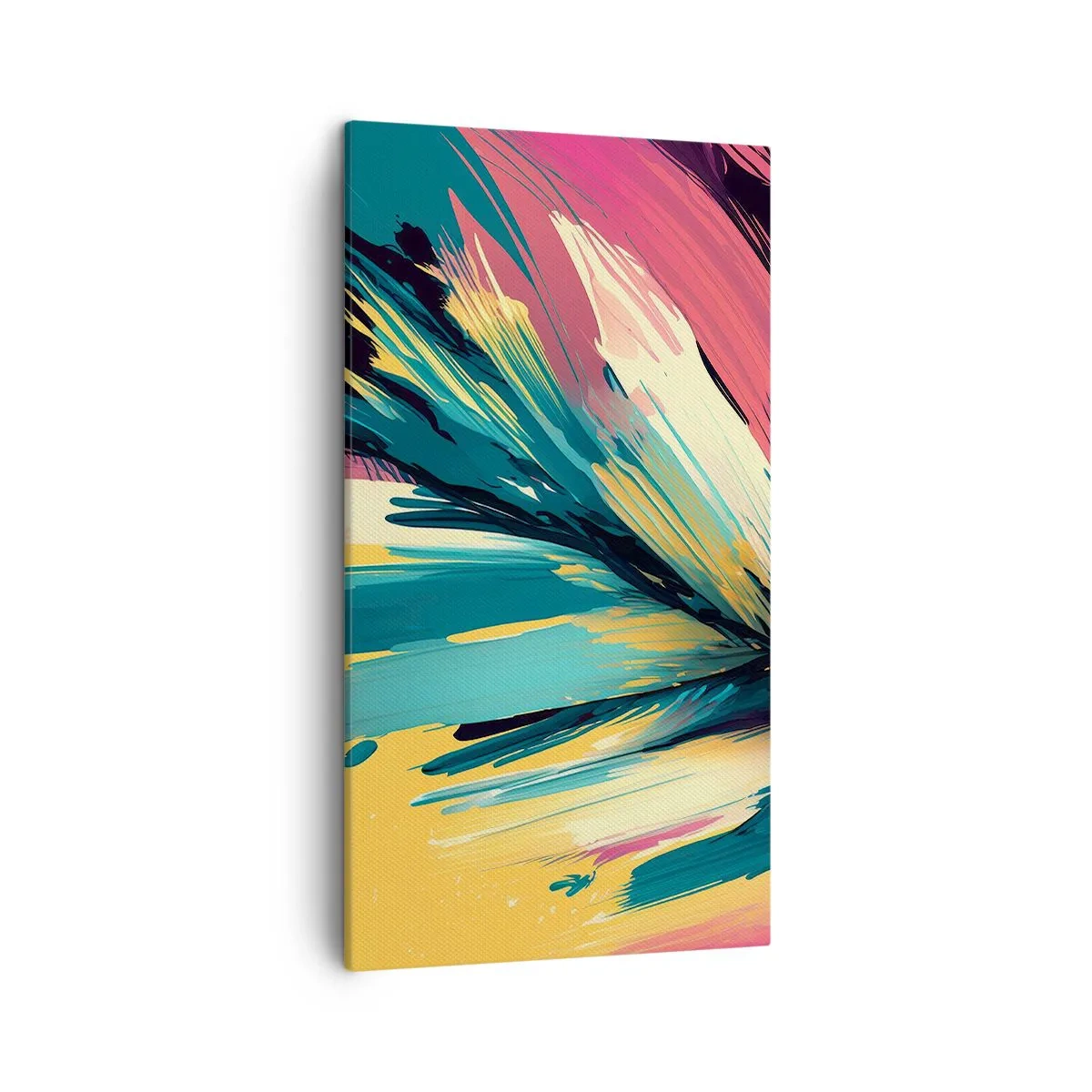Quadro su tela - Stampe su Tela - Composizione: esplosione di gioia - 45x80 cm