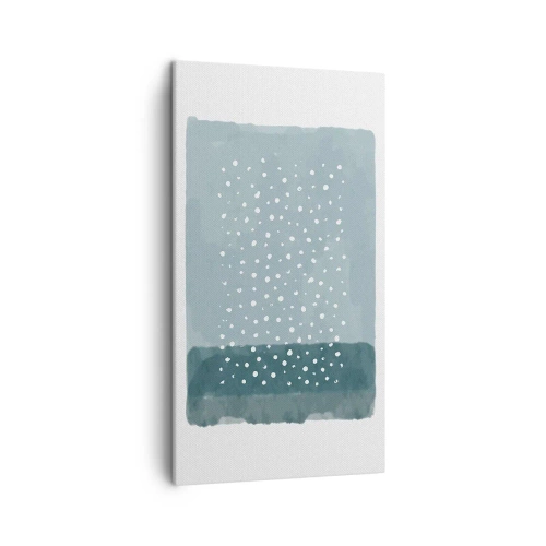 Quadro su tela - Stampe su Tela - Spuntate nel blu - 45x80 cm