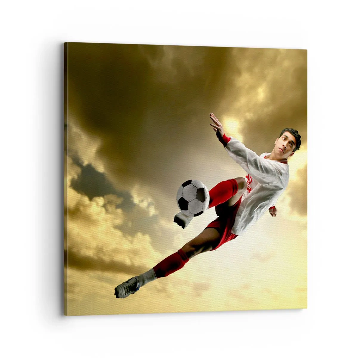 Quadro su tela - Stampe su Tela - Il cielo del calcio - 70x70 cm