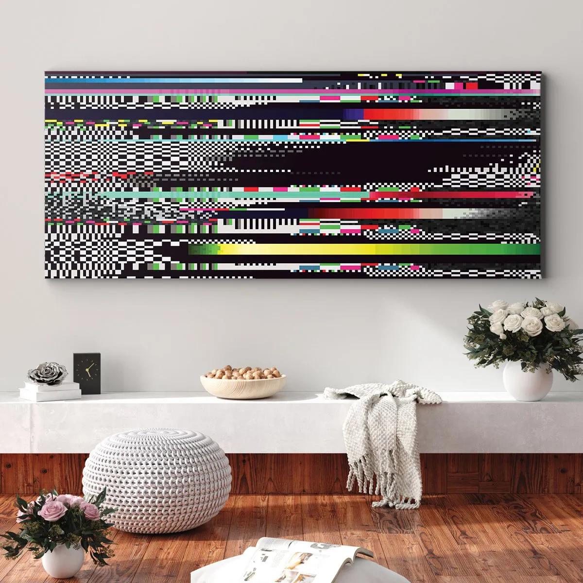 Quadro su tela - Stampe su Tela - Immagine di prova della realtà - 90x30 cm