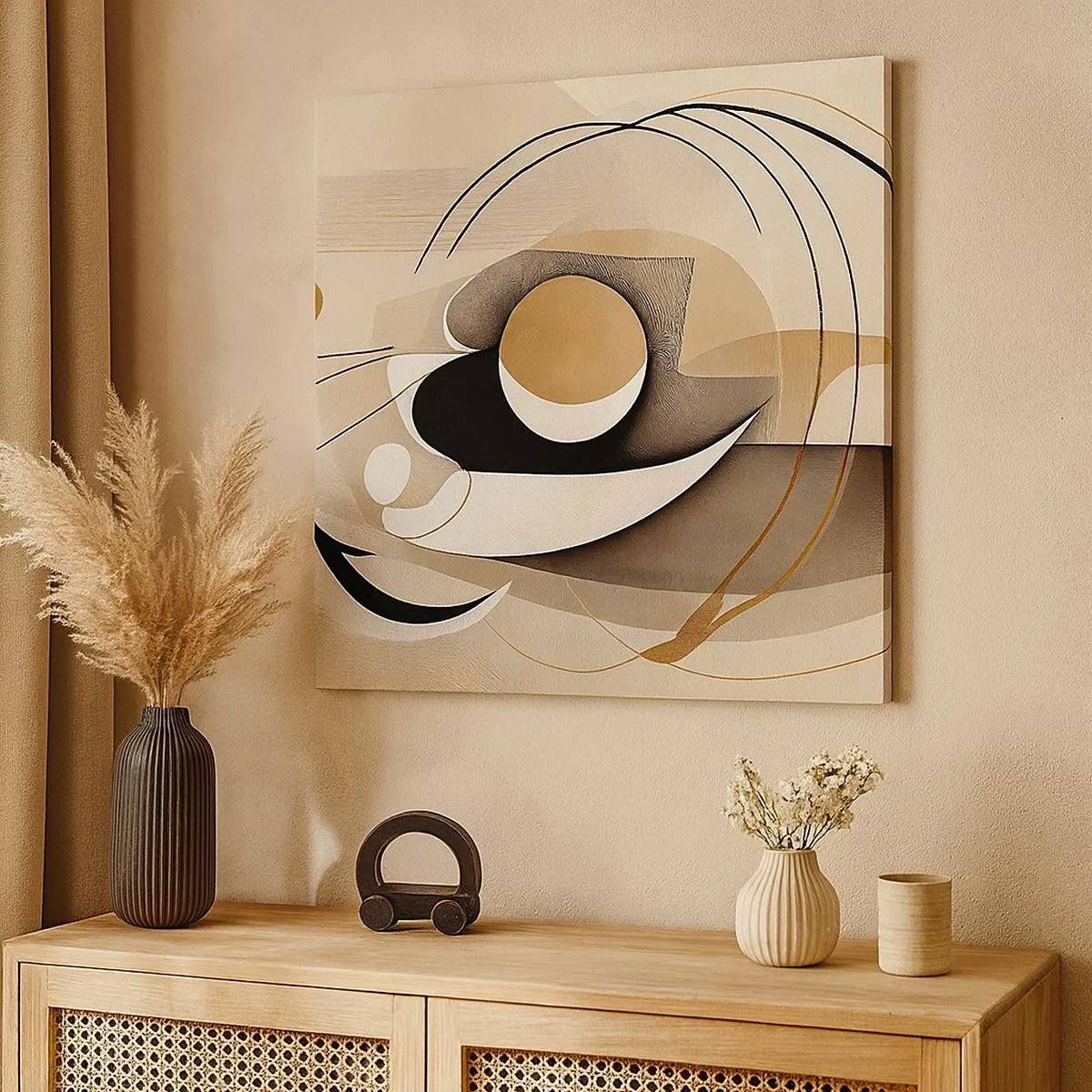 Quadro su tela - Stampe su Tela - Composizione: l'essenza delle cose - 30x30 cm