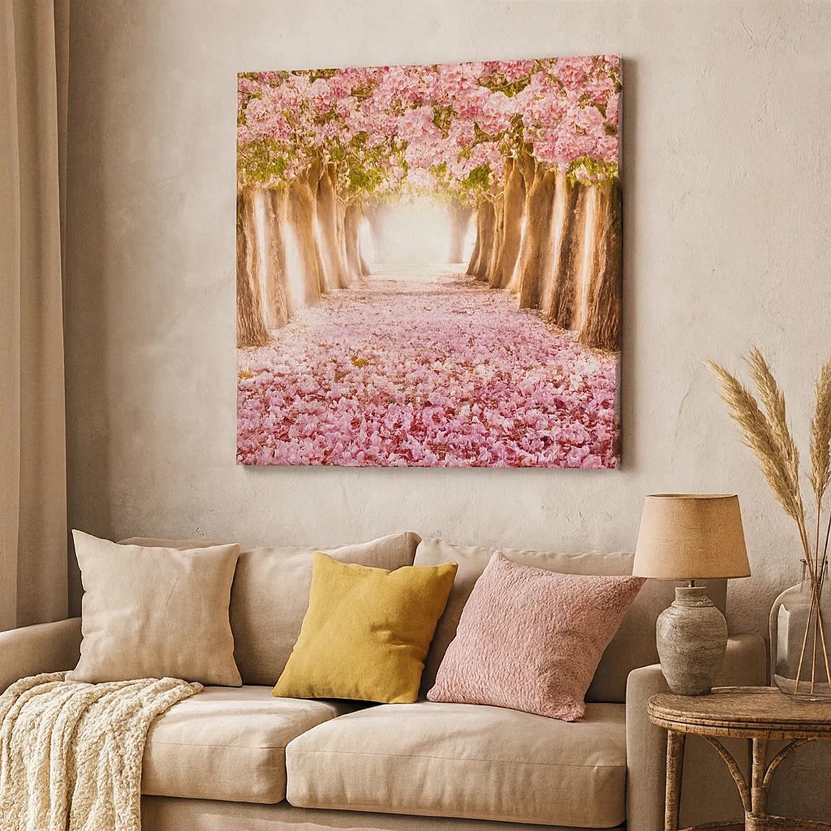 Quadro su tela - Stampe su Tela - La strada verso il paradiso - 30x30 cm