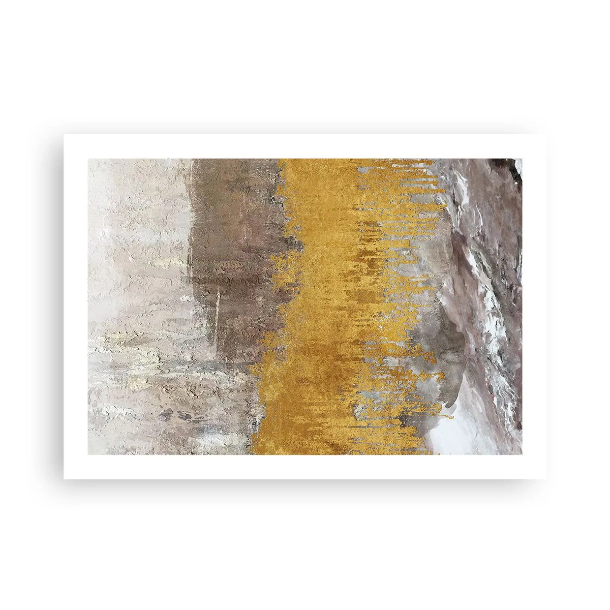 Poster - Soffio dorato - 70x50 cm