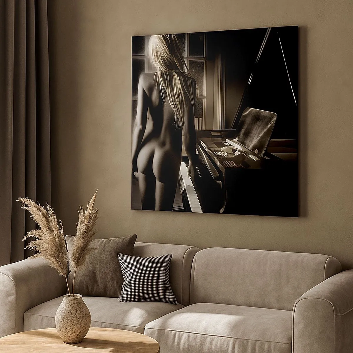 Quadro su tela - Stampe su Tela - La perfetta armonia della sera - 30x30 cm