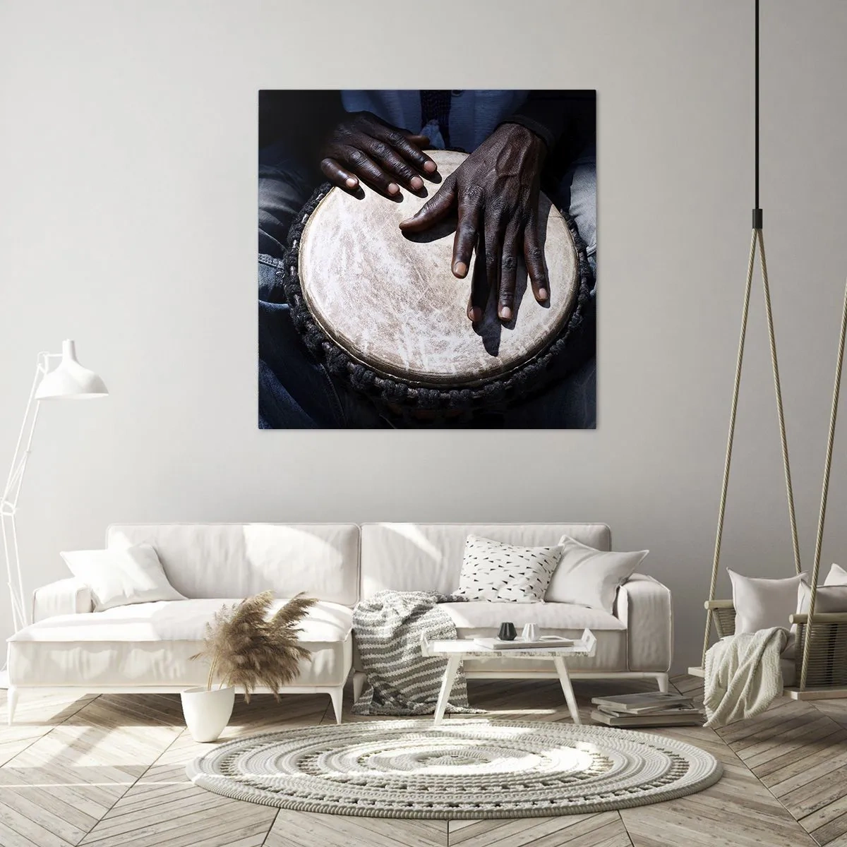 Quadro su tela - Stampe su Tela - Vivi al tuo ritmo - 60x60 cm