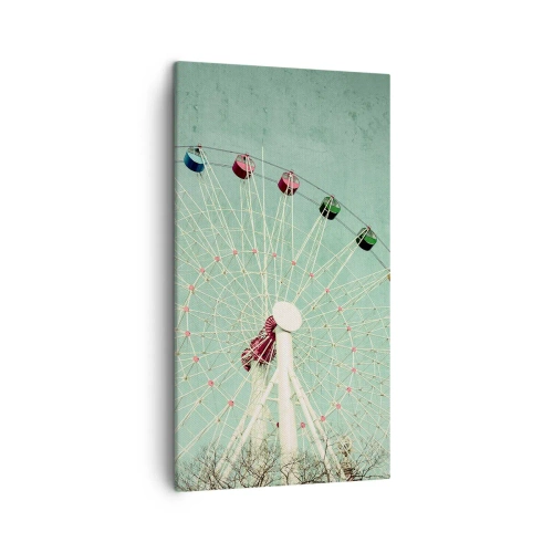 Quadro su tela - Stampe su Tela - Venite a divertirvi - 45x80 cm