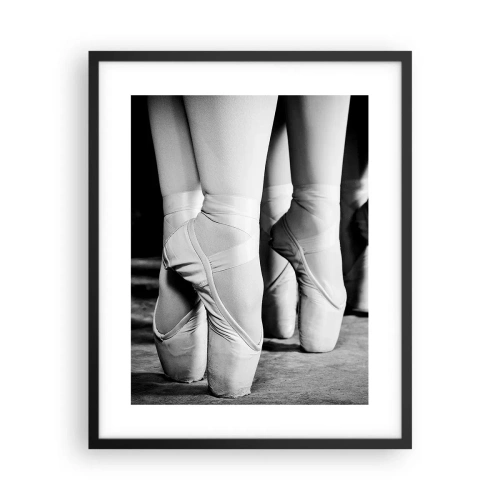Poster in cornice nera - Insieme, con leggerezza - 40x50 cm