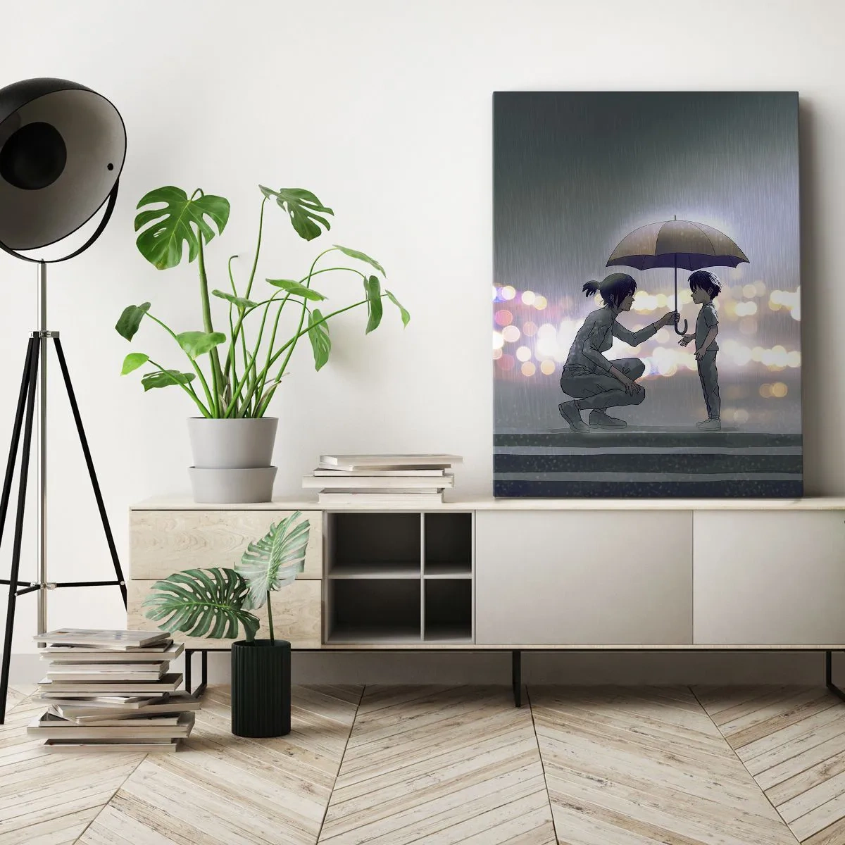 Quadro su tela - Stampe su Tela - E già tutto va bene - 65x120 cm