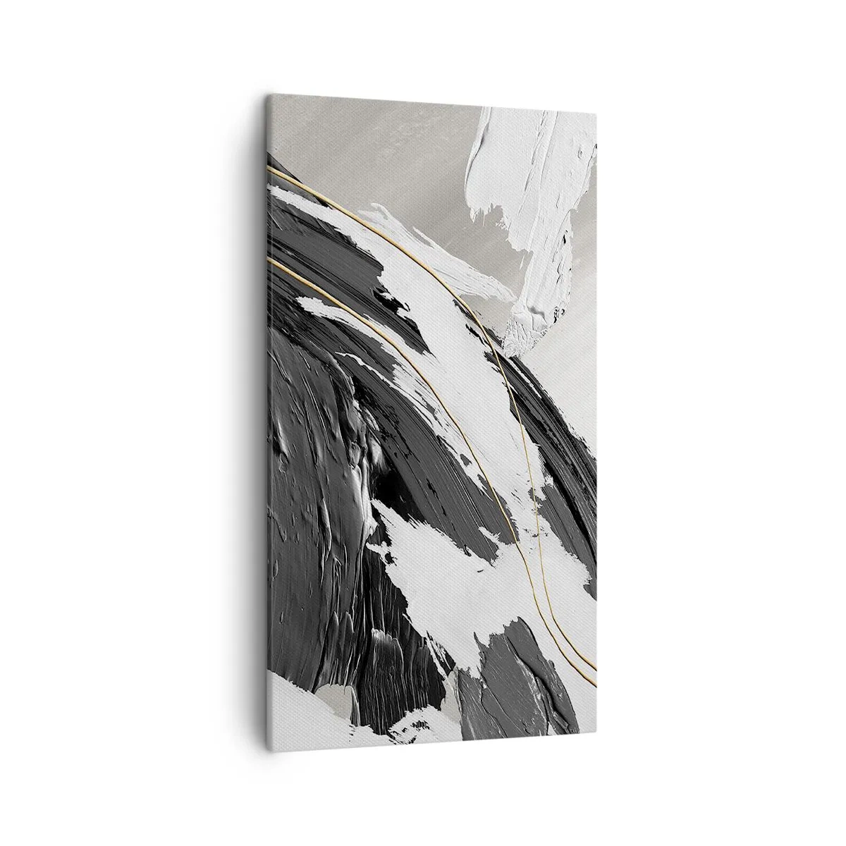 Quadro su tela - Stampe su Tela - Astrazione con sfarzo - 45x80 cm