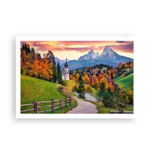 Poster - Un paesaggio come dipinto - 91x61 cm