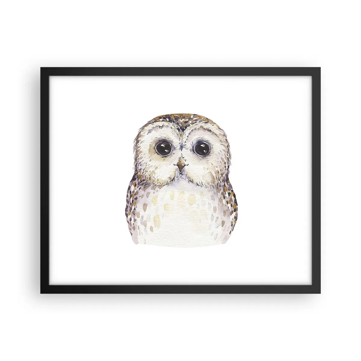 Poster in cornice nera - Guardami negli occhi - 50x40 cm