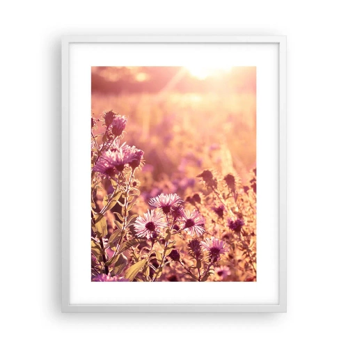 Poster in cornice bianca - Prima della fine dell'estate - 40x50 cm