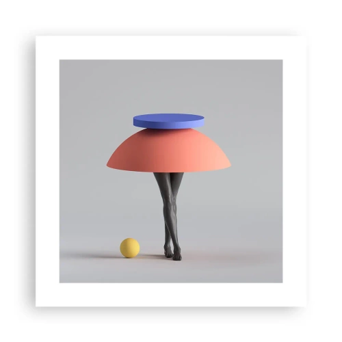 Poster - Composizione surrealista - 40x40 cm