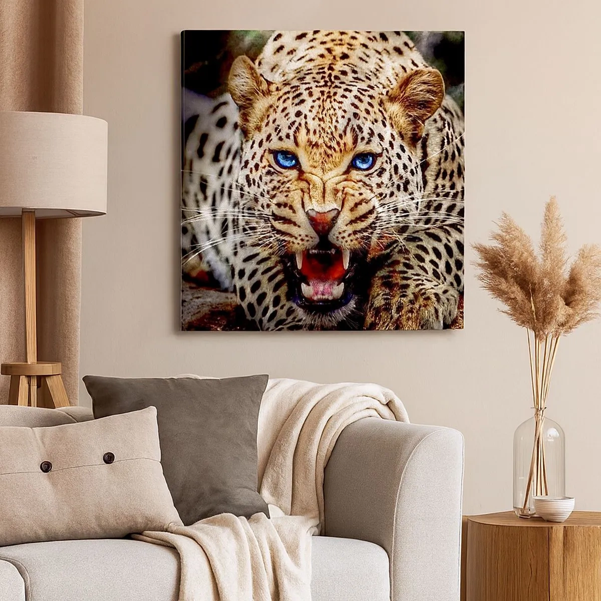 Quadro su tela - Stampe su Tela - La rabbia non rovina la bellezza - 30x30 cm