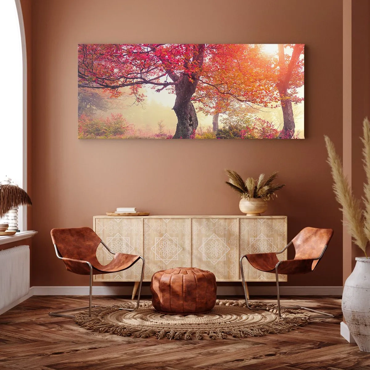 Quadro su tela - Stampe su Tela - L'esplosione della fioritura - 100x40 cm
