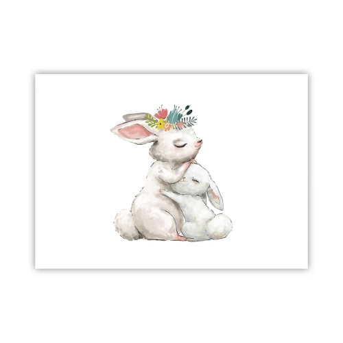 Poster - Da mamma si sta meglio - 70x50 cm