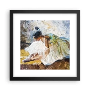 Poster in cornice nera - Dal quadro di Degas - 30x30 cm