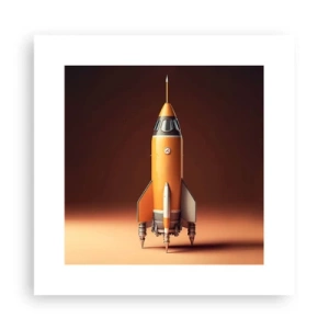 Poster - Si inizia dai sogni - 30x30 cm