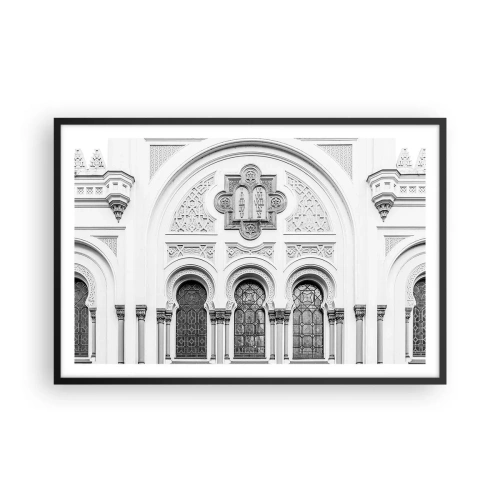 Poster in cornice nera - Al confine delle culture - 91x61 cm