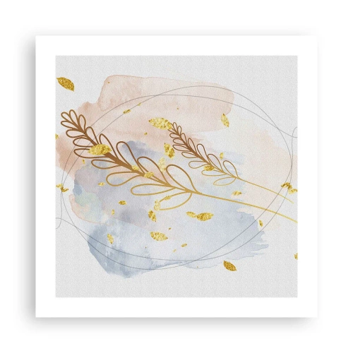 Poster - Soffio d'oro - 50x50 cm