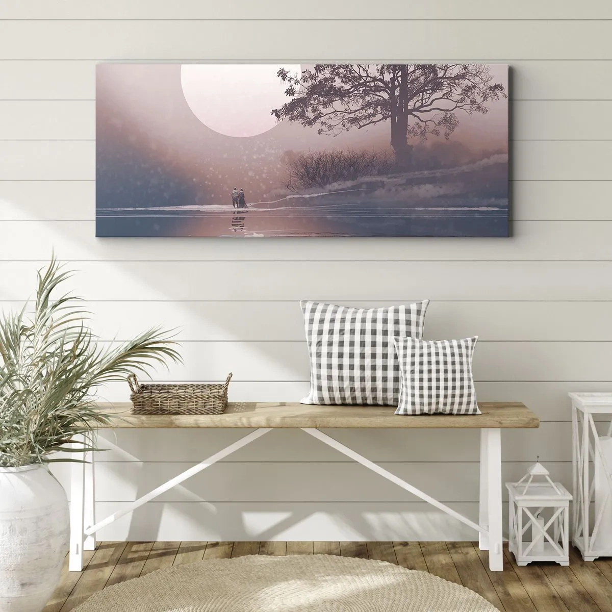 Quadro su tela - Stampe su Tela - Meraviglie della notte - 100x40 cm