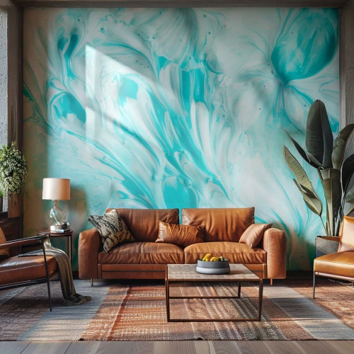 Fotomurali Premium Canvas - Insieme per sempre - Astrazione, Pezzo, Boho - 400x280 cm