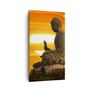 Quadro su tela - Stampe su Tela - Senza paura davanti al mondo - 45x80 cm
