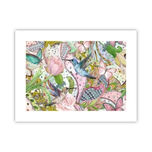 Poster - Intrecciate nei rami - 40x30 cm