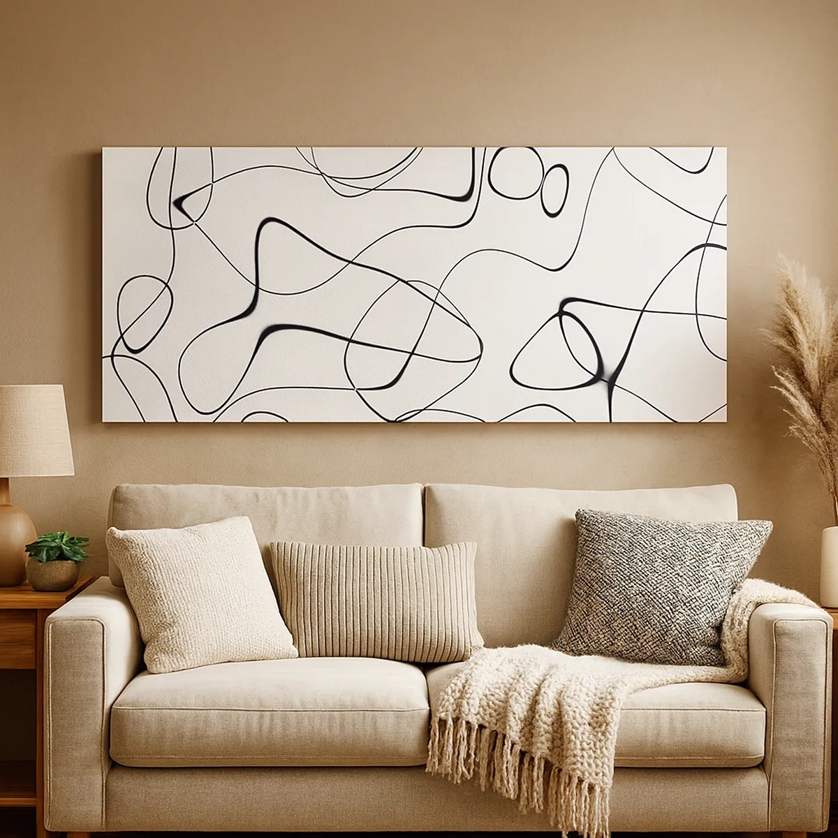 Quadro su tela - Stampe su Tela - Strade della vita, eventi del destino - 30x30 cm