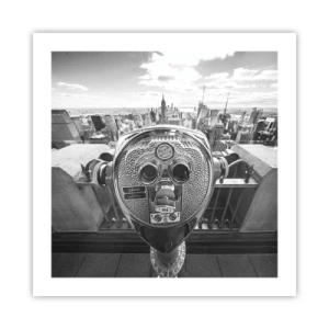 Poster - Il centro del mondo - 50x50 cm