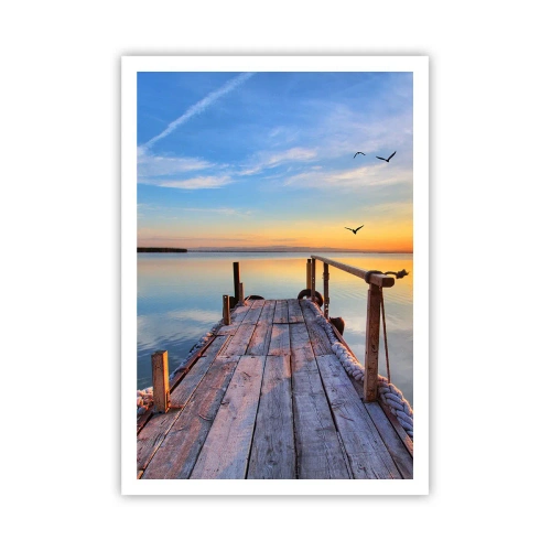 Poster - Camminando verso il sole - 70x100 cm