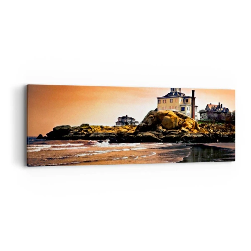 Quadro su tela - Stampe su Tela - L'eleganza della costa ovest - 90x30 cm