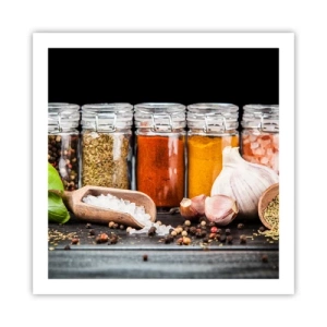 Poster - Perché la vita abbia sapore - 60x60 cm