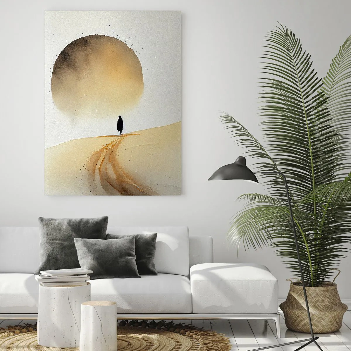 Quadro su vetro - Ed è nostalgia - 80x120 cm