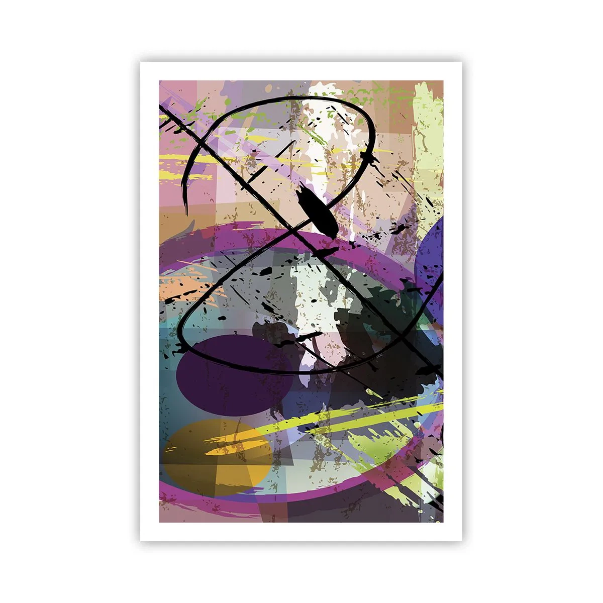 Poster - Per la via diritta o tortuosa - 61x91 cm