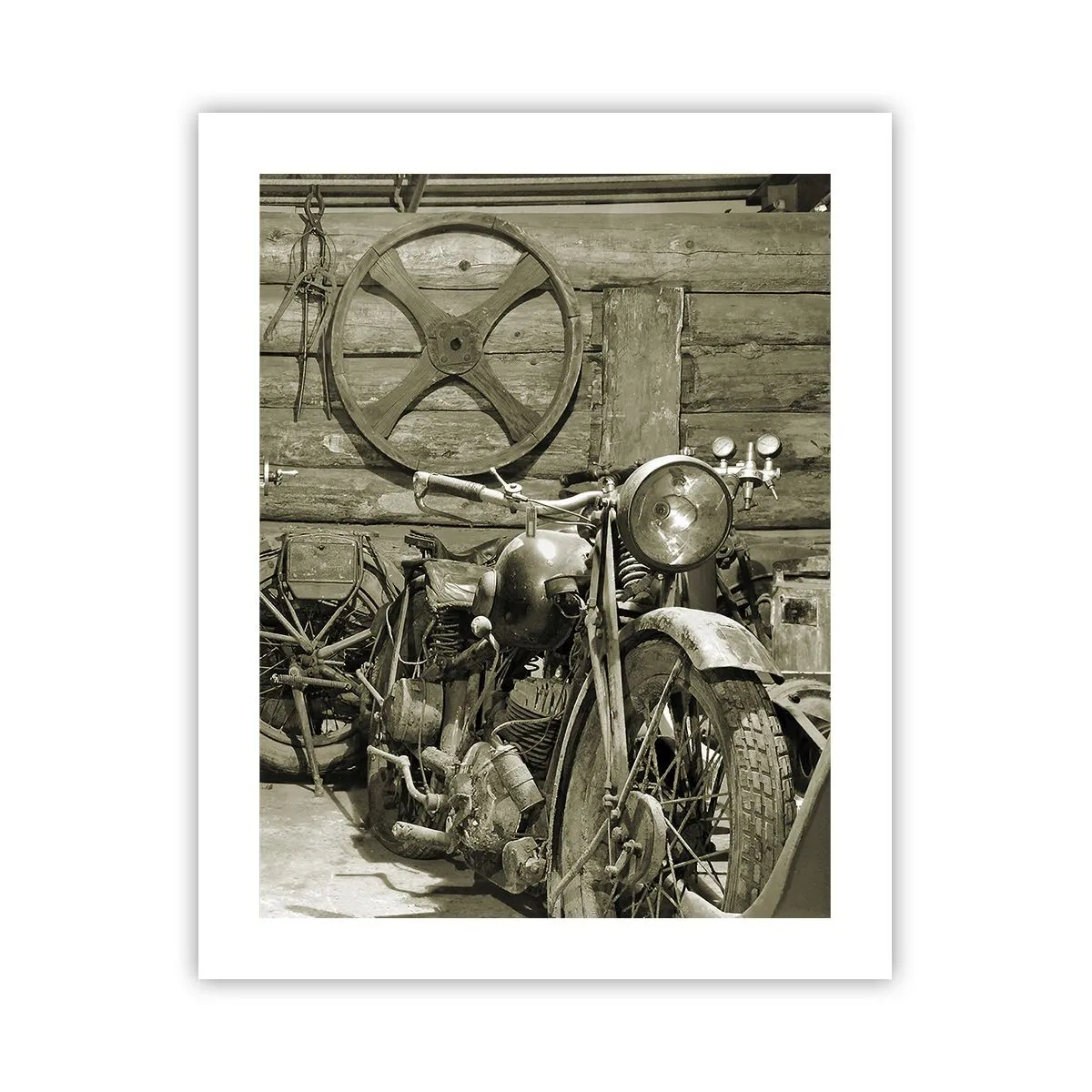 Poster - Nel capanno di zio Alfredo - 40x50 cm