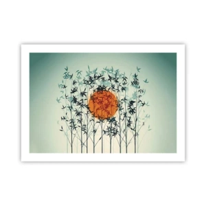 Poster - Sole giapponese - 70x50 cm
