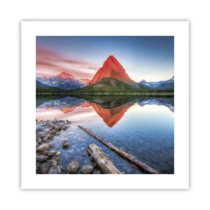 Poster - Caldo e freddo - 40x40 cm