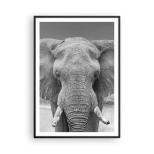 Poster in cornice nera - Benvenuti nel mio mondo - 70x100 cm