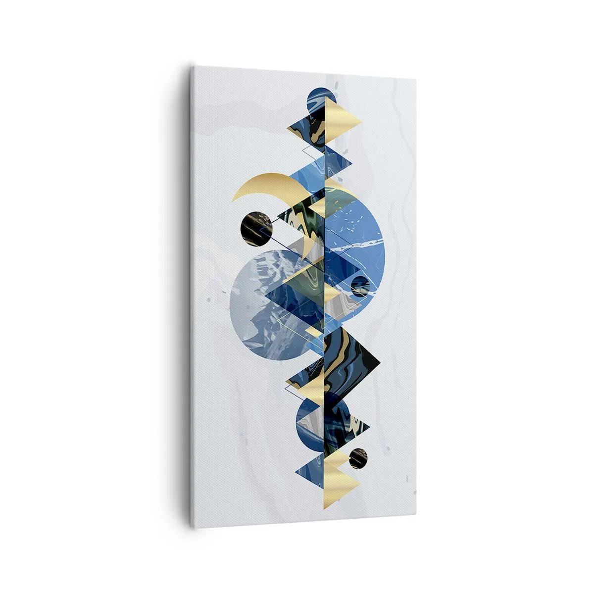 Quadro su tela - Stampe su Tela - Paesaggio geometrico - 55x100 cm