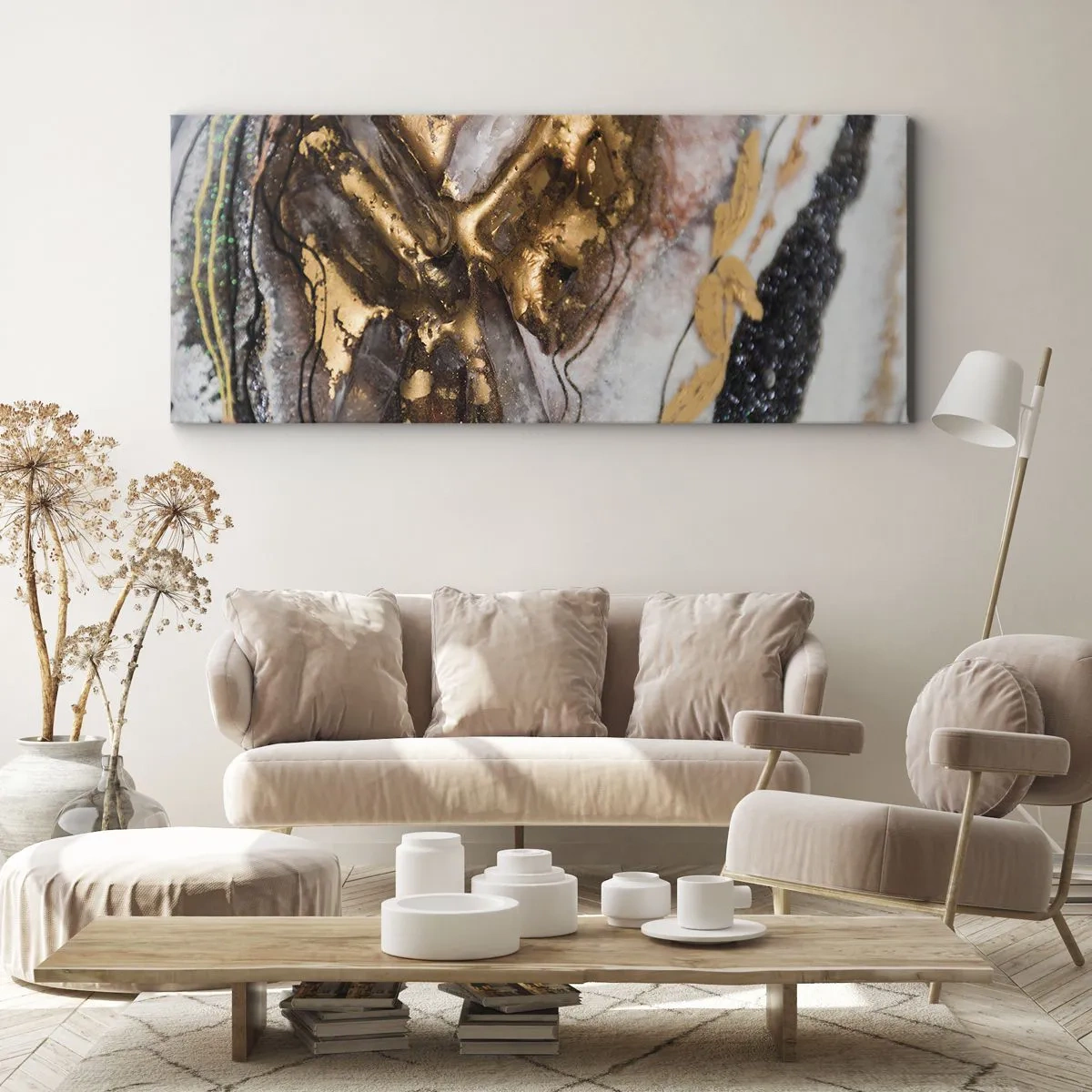 Quadro su tela - Stampe su Tela - L'elemento della terra - 100x40 cm