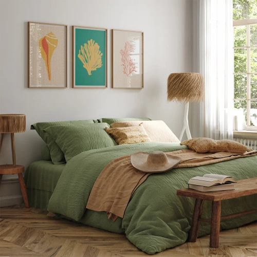 Green vibes - Ispirazione per la camera da letto