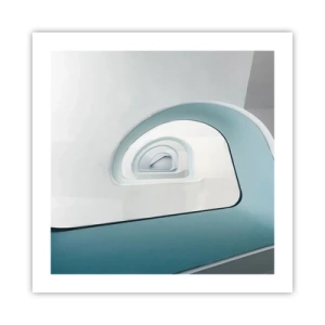 Poster - Blu fino in fondo - 50x50 cm