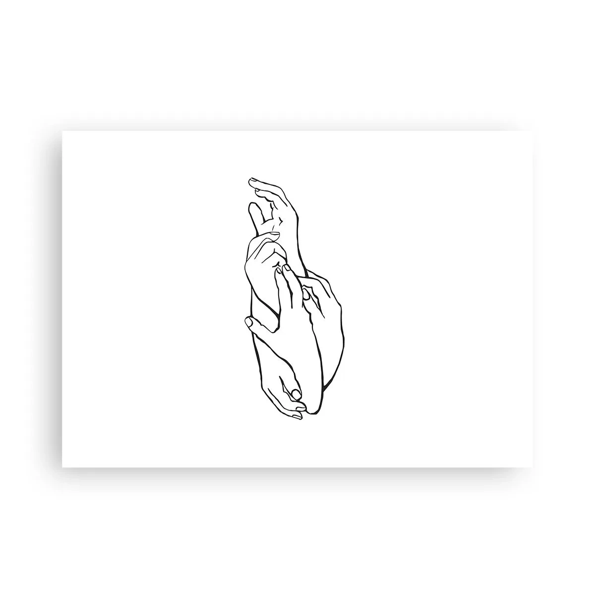 Poster - Il tocco buono - 70x50 cm