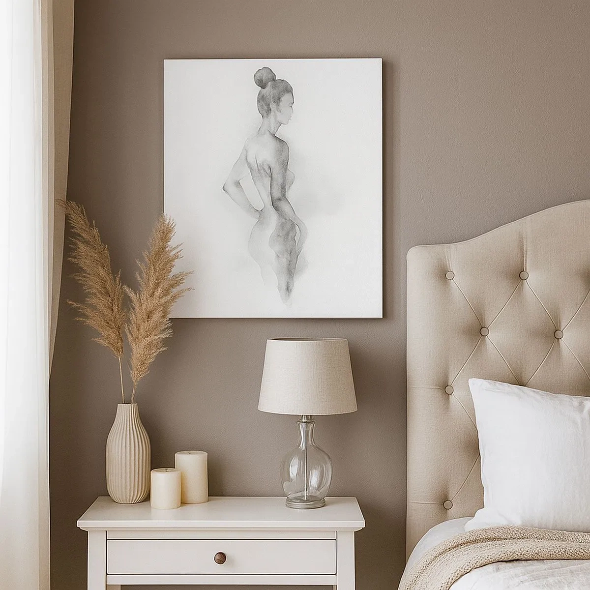 Quadro su tela - Stampe su Tela - Bella come un quadro - 30x30 cm