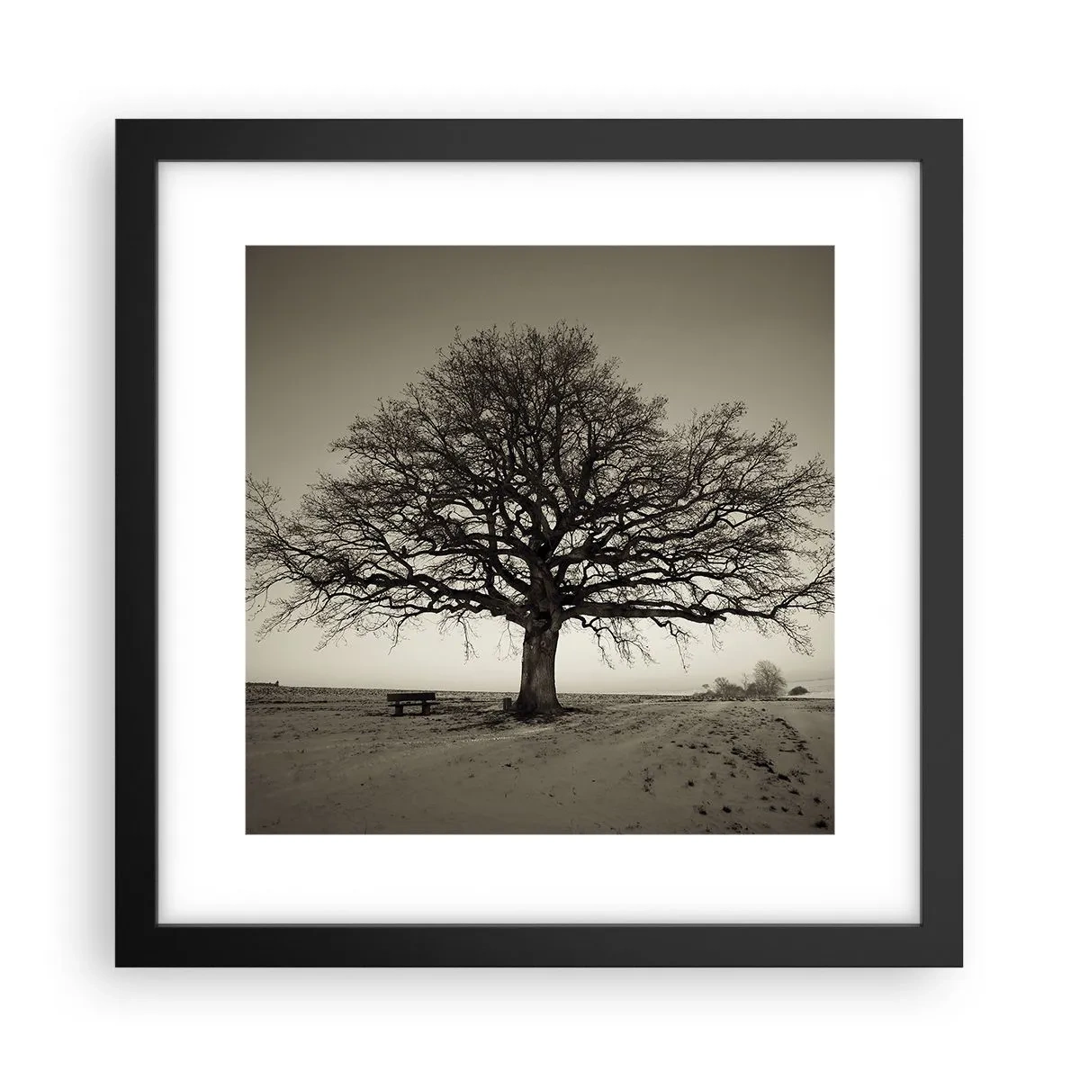 Poster in cornice nera - Da qui all'eternità - 30x30 cm