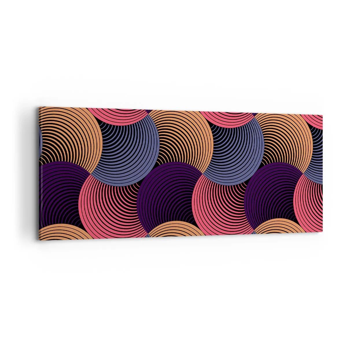 Quadro su tela - Stampe su Tela - Al ritmo delle sfere - 100x40 cm