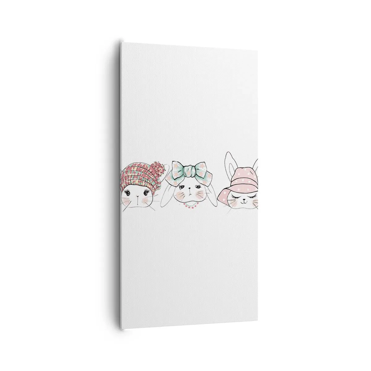 Quadro su tela - Stampe su Tela - Pensierosa, triste, contenta - 65x120 cm