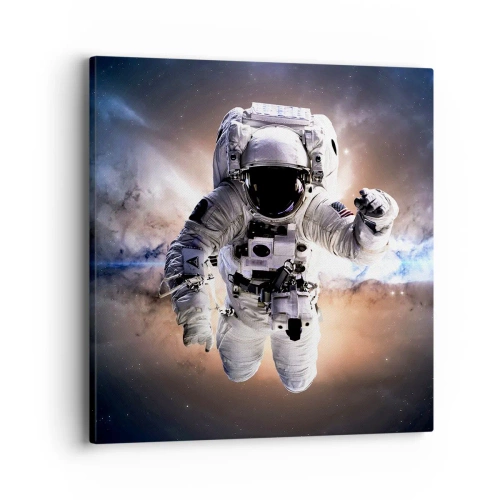 Quadro su tela - Stampe su Tela - Saluti dal cosmo - 40x40 cm